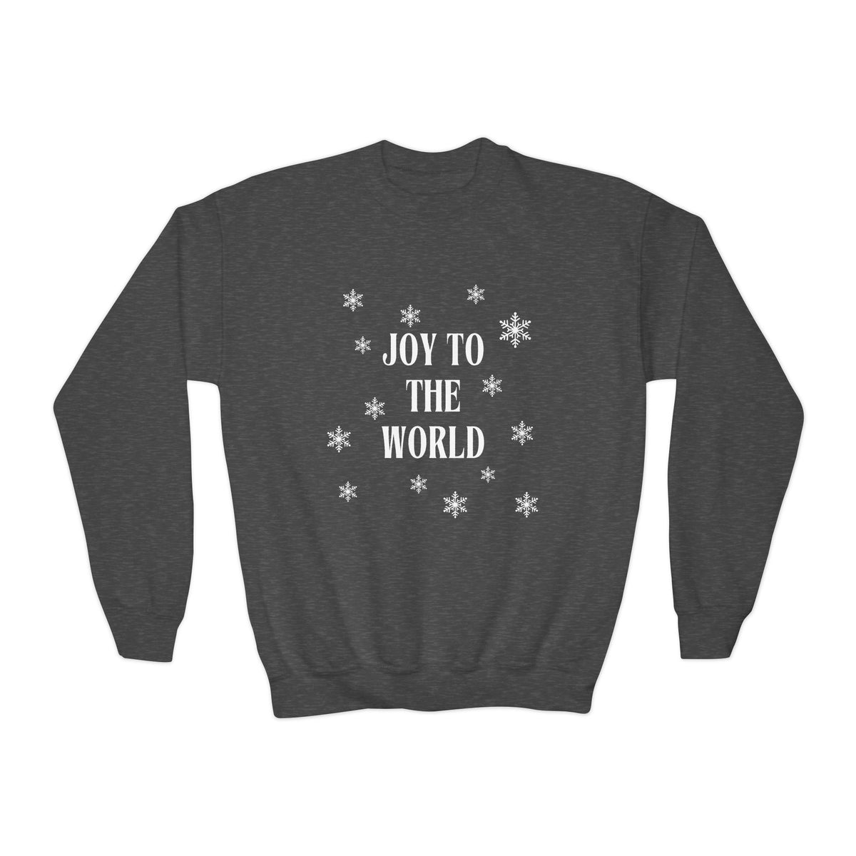 Joy To The World Youth Crewneck Sweatshirt