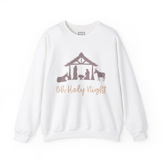 Oh Holy Night Crewneck Sweatshirt