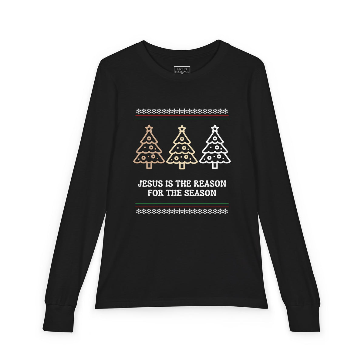 Jesus Is The Reason Youth Long Sleeve Tee