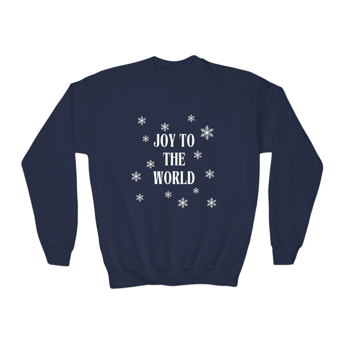 Joy To The World Youth Crewneck Sweatshirt