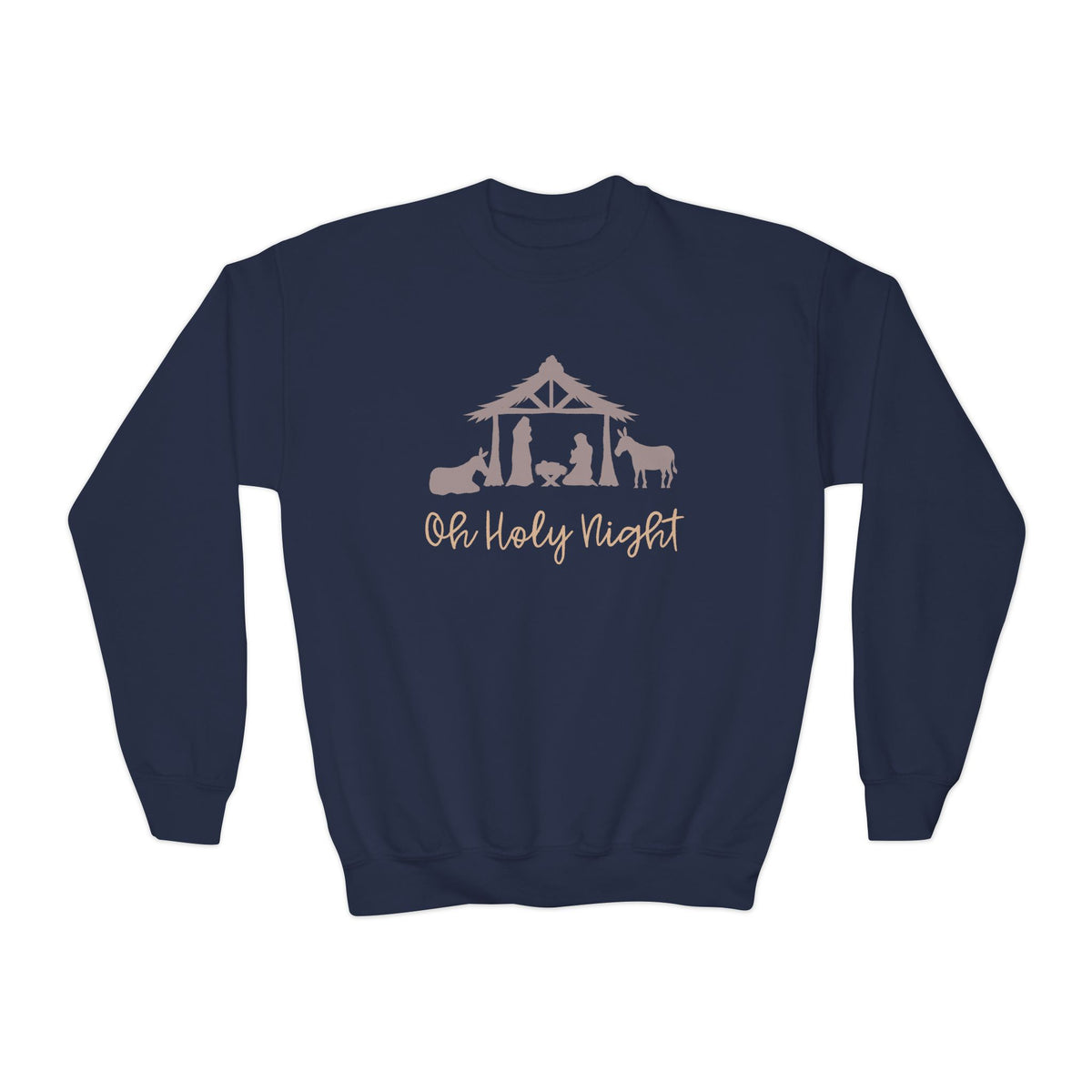 Oh Holy Night Youth Crewneck Sweatshirt