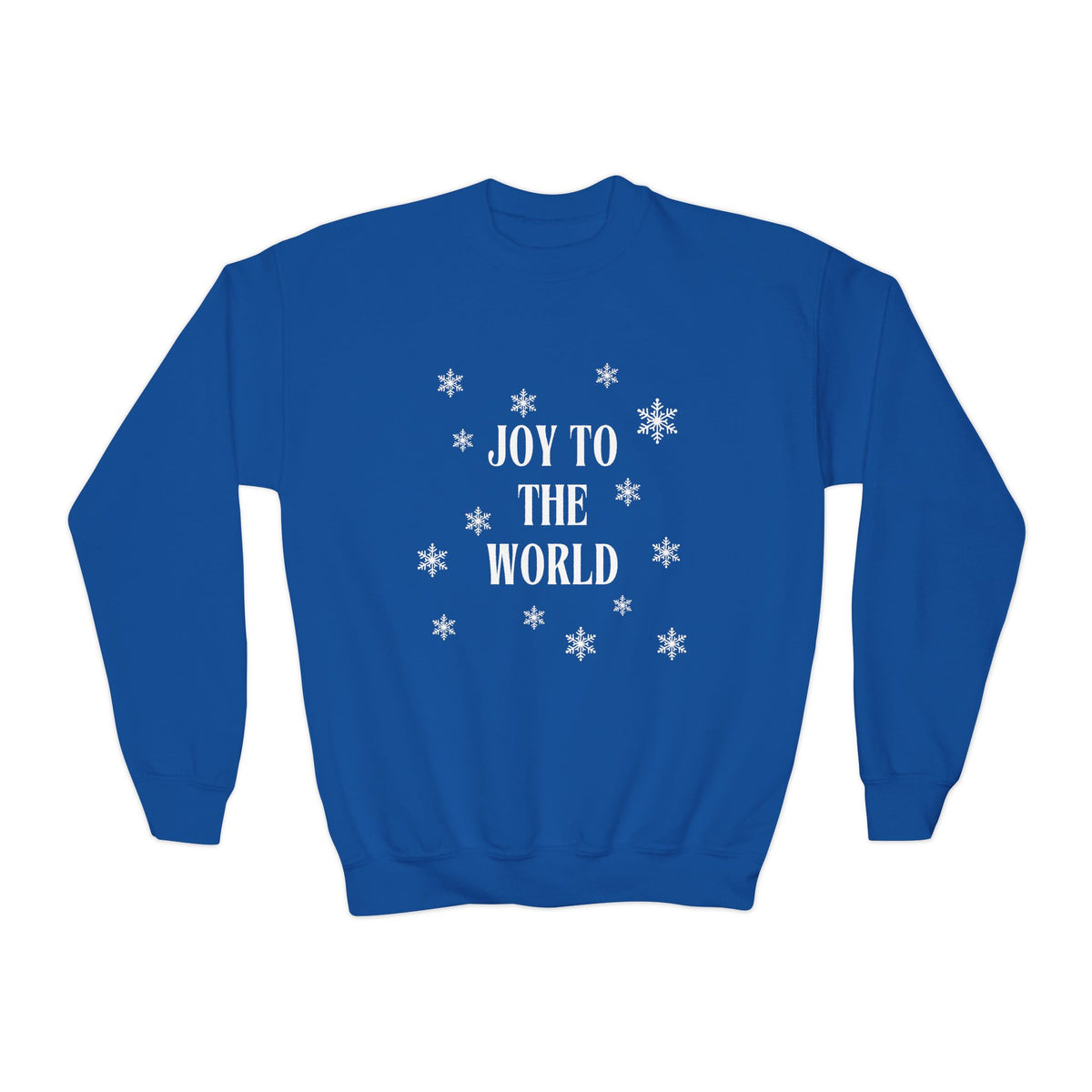 Joy To The World Youth Crewneck Sweatshirt
