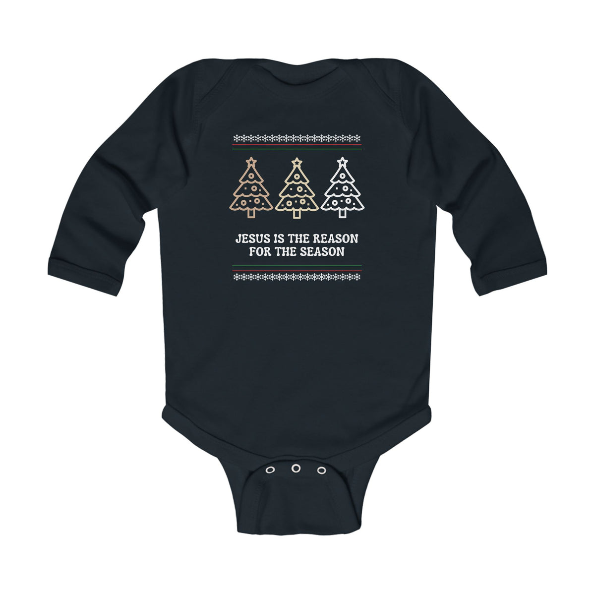 Jesus Is The Reason Long Sleeve Onesie